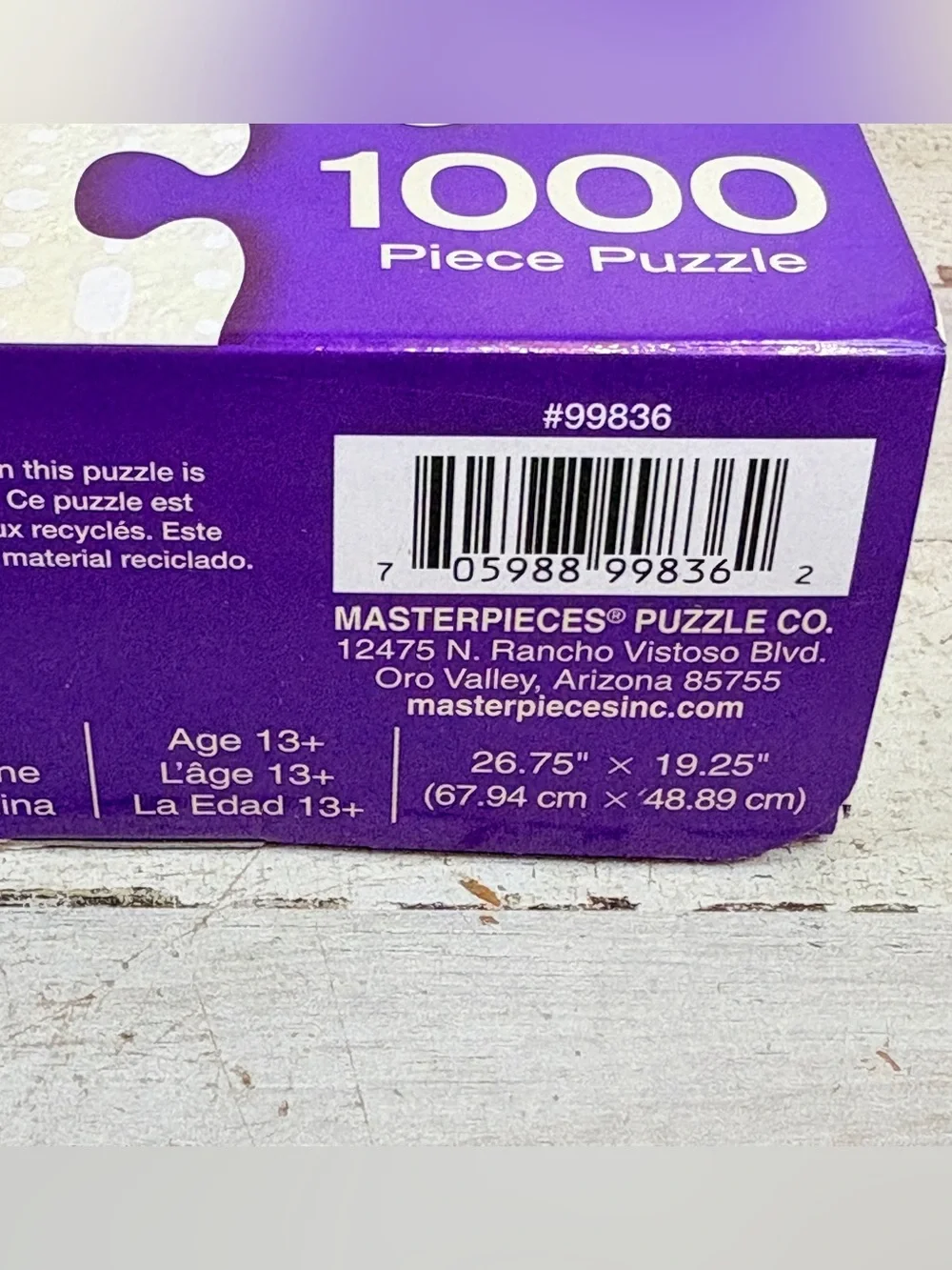 MasterPieces Jigsaw Puzzle 1000 Pc July 4th At Grange Hall Art Poulin Complete